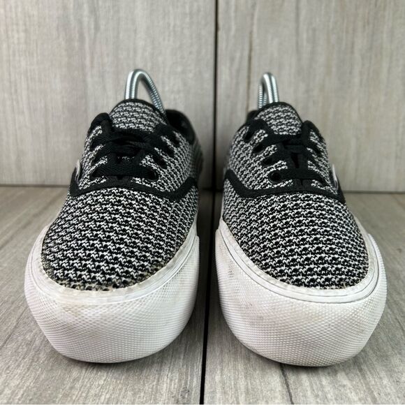 Vans Authentic Platform 2.0 Black White Plaid Chunky Sneaker Shoe Women Size 6.5 - Picture 5 of 10